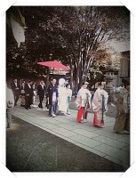 大國魂神社での婚礼